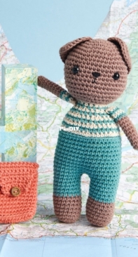 Rico Design - Ricorumi - Kornflake Stew - Alison North - Roadtrip - Dog with Backpack - Free