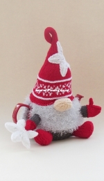 Christmas Gnome Tea Cosy by Susan Cowper