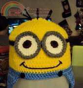 Little Man Hat inspired by The Minion from Dispicable Me