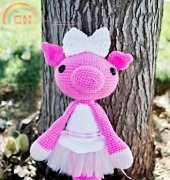 Crochet Olé! - Lauren Whitney - Pollyanna Pig with Basic Body Pattern