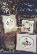 Songbird Wreath from Stoney Creek Collection Book 52 Wings of Beauty