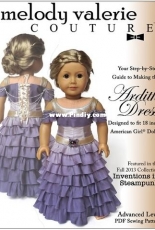 Melody Valerie Couture - Ardith Dress for 18" Doll