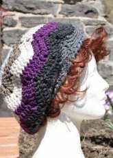 Tepper Wear- Eileen Tepper - Crocheted Chevron Hat Pattern