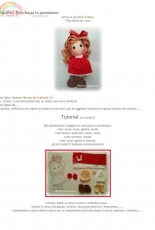 Il Filo Di Mais-Tutorial Tilda Rosso-Italian-Free Pattern