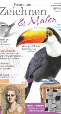 Freude am Zeichnen & Malen - Juni /Juli 2022 - German