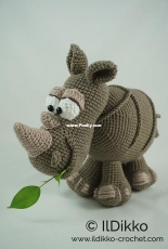 IlDikko - Ildikó Strüning - Ronald the Rhinoceros