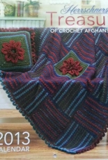 Herrschners Treasury of Crochet Afghan 2013 Calendar Patterns