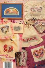 American School of Needlework ASN 3575 - Hearts and Flowers