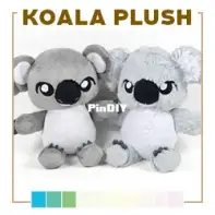 Sew Desu Ne? - Choly Knight - Koala Plush - Machine Embroidery Files - Free