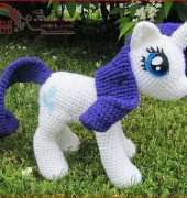 The Nerdy Knitter- Ashley Andrews- My Little Pony - Rarity