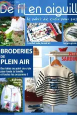 De Fil en Aiguille- DFEA-N° 70-2009-Broderies de Plein Air