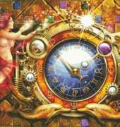 HAED HAE CRM1642 Cosmic Clock by Ciro Marchetti Cross stitch