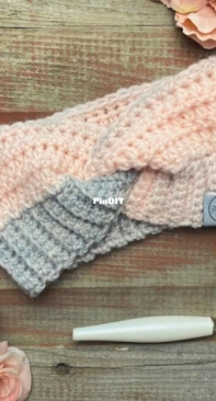 A Knotty Habit - Danielle Arseniuk - Jack Frost Headband - Free