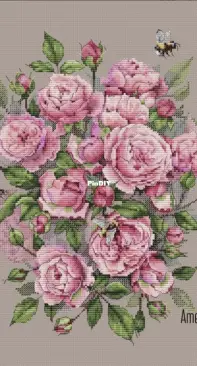 Ameli Stitch - The Charm of Roses by Anna Smith / Kuznetsova