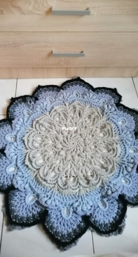 Crochet Floor Mat Ida