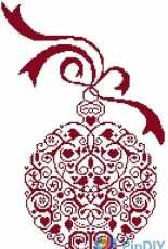 Alessandra Adelaide Needlework AAN - Cardinal Christmas Ball PCS