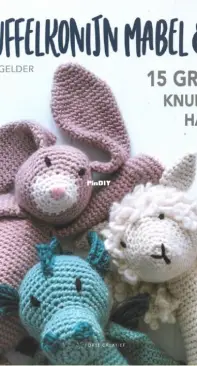 Cuddle Bunny Mabel & Co - 15 big projects - Claire Gelder - Dutch