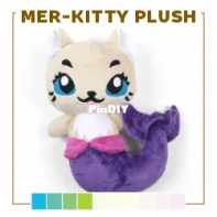 Sew Desu Ne? - Choly Knight - Mer-Kitty Plush - Machine Embroidery Files - Free