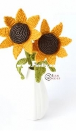 Elisas Crochet - Elisa Sartori - Sunflowers- Free