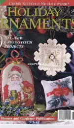 Cross Stitch & Needlework Holiday Ornaments December 1997 (Magazine)