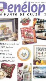 Penelope Punto de Cruz No. 41 - Spanish