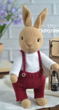 egorova toys - Ljubov Jegorova - Rabbit - Кролик - Russian