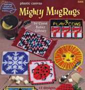 American School of Needlework -3205- Mighty MugRugs Plastic Canvas