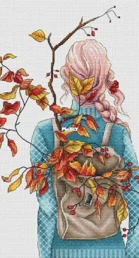 Autumn In A Backpack by Lyubov Vodenikova