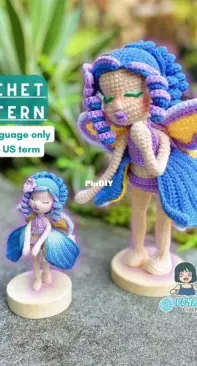 Wilozy Crochet - Huyen Tran Thuong - Lobelia Flower Fairy