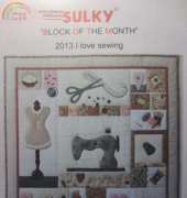 Sulky - i love sewing 2013 - BOM (June-Dec)