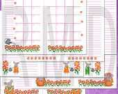 RMD Garden Mice Planner Printables A5