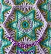 ATERGcrochet - Greta Tulner - Falling Star Hexagon
