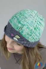 Knitting Love-Leaf Hat by Barbara Nalewko-Free