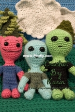 Crochet by Karin - Karin Athanas - Crochet Alien Pattern - Free