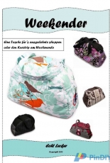 Weekender-Bag by Christine Lecker/echt lecker-pullout from Kreativ-Ebook -German