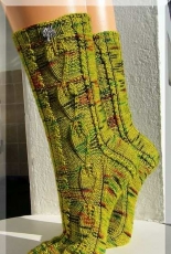 Waldgeist Socks by Micha Klein/Wolletraum-German-Free