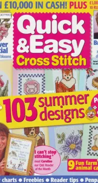 Quick and Easy Cross Stitch - Issue 48 - June 1999