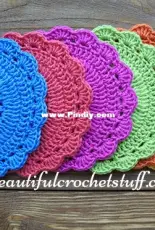 Beautiful Crochet Stuff - Jane Green - Coasters - Free
