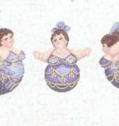 Voluptuous Mermaids by Jill Oxton from Jill Oxton's Cross Stitch & Beading 51 XSD