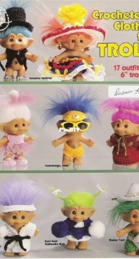 American School of Needlework 1149 - Crocheted Clothes for Trolls