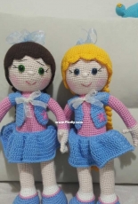 Amigurumi Two Dolls