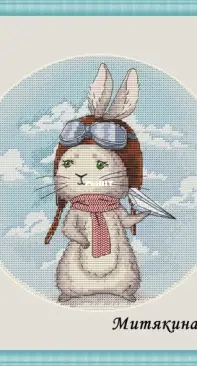 Milena Stitch - Rabbit Pilot by Elena Mityakina