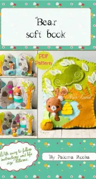 Noia Land - Bear Soft Book by Paloma Rocha