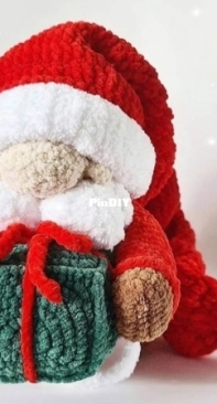 Crochet Wonders Design - Olga Kurchenko - Ольга Курченко - Santa - Санта - Russian