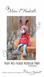 Moons Haaksels - Rabbit boy outfit - Van Ko naar Kobus Nijn - Dutch