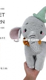 Ravelry: Elephant SNORKY - ZOOMIGURUMI pattern by kim bengtsson friis