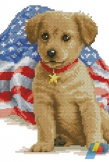 Vervaco 31.511 USA Dog XSD
