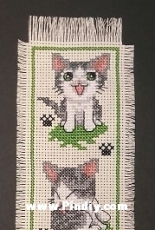 Permin 05-6147 - kitty Cat Bookmark