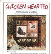 Chicken Hearted-Wallhanging Quilt Kit