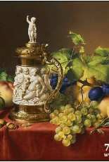 7 Elephants (7 слоников) 510 - J.W.Preyer, Dessertfruchte mit Elfenbeinhumpen